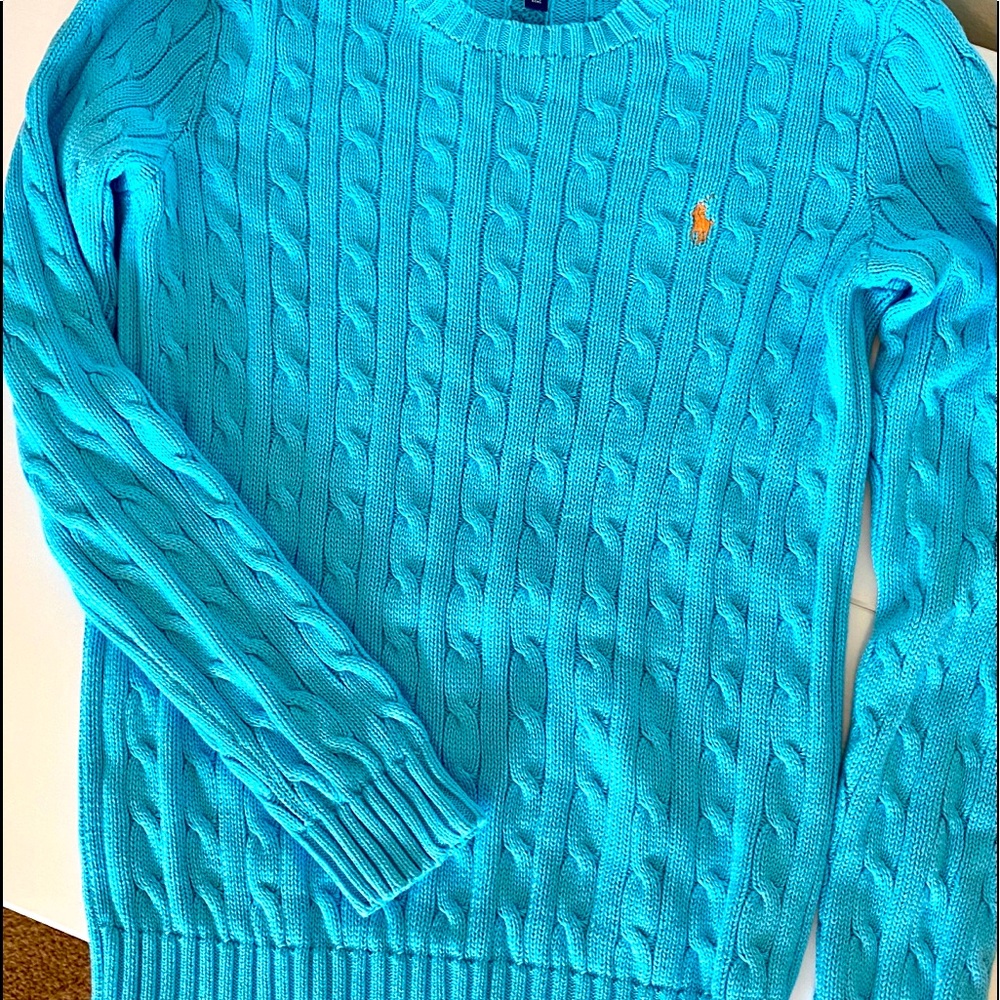Ralph Lauren Cotton Cable Knit Sweater